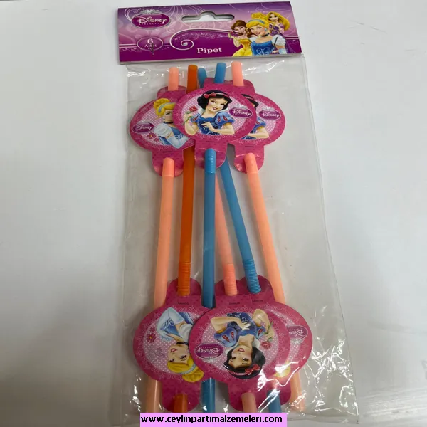 Prenses Temalı Pipet